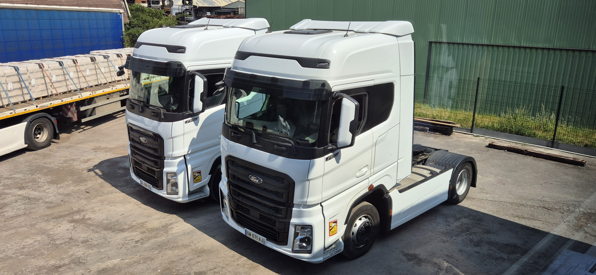 Location de tracteur routier avec conducteur